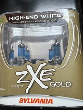 Sylvania Silverstar Zxe Gold 9006 Pair Set 9006szg.bp2 Headlight Bulbs 0085