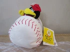 St Louis Cardinals Fredbird Plush Red White Reversible Baseball Mascot