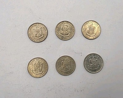 Philippined 1958-1966 10 Centavos English Series.Complete Year
