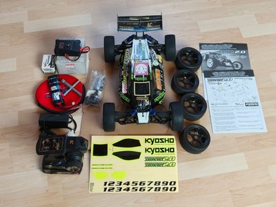 Kyosho DBX VE 2.0 RC-Buggy Car Brushless Motor   Komplettset, sehr guter Zustand