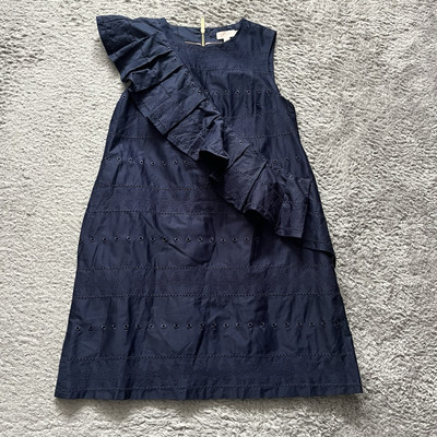 Marineblaues Minikleid von Ted Baker, Größe 3 (UK 12), neu mit Etikett