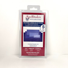 Spellbinders Nestabilities Classic Rectangles Large Die Set S4-142 New
