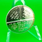 Vintage Silver Trade Unit Scarce One Trounce 1oz .999 Silver (3) Sectional Round