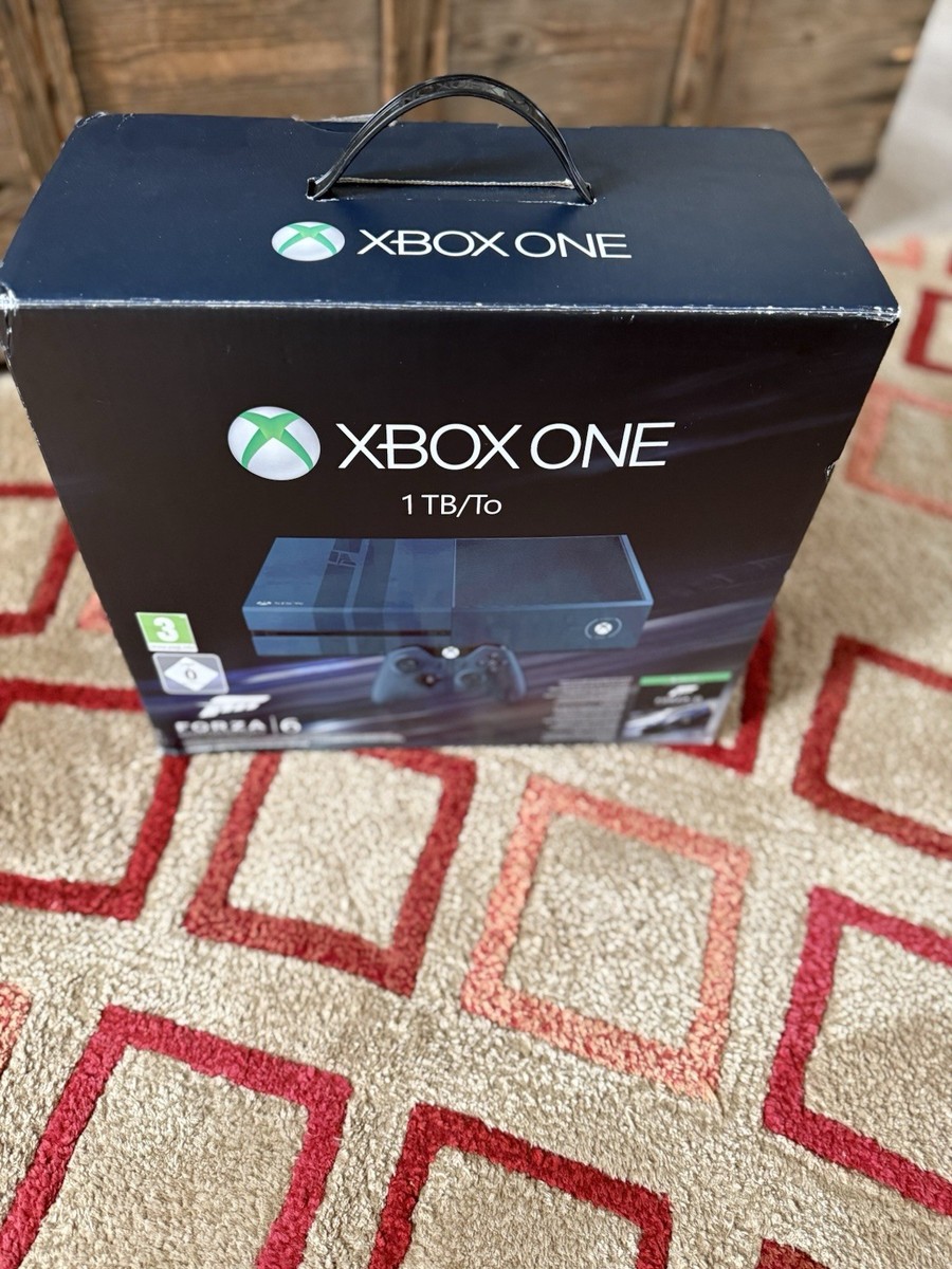 Console Xbox One 1To Edition Spéciale Forza 6 – VENDU POUR PIÈCES (ne Fonctionne Pas)