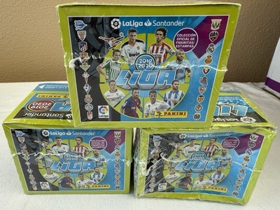 LOT 3x PANINI LA LIGA SANTANDER 2019 2020 SEALED BOX ANSU FATI KUBO VINICIOUS JR