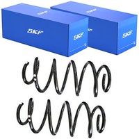 2X SKF Fahrwerksfedern Federn Vorne Passend FüR Skoda Yeti VW Caddy Golf