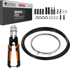 CNC Universal Bicycle Brake Cable Kit with Stainless Steel Wire Cutter