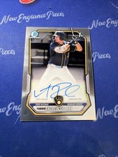2026 Bowman Chrome Andrew Fischer Bowman Prospect Auto Brewers
