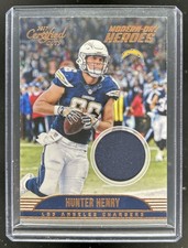2017 Donruss Certified Cuts Hunter Henry Modern Day Heroes Jersey #41