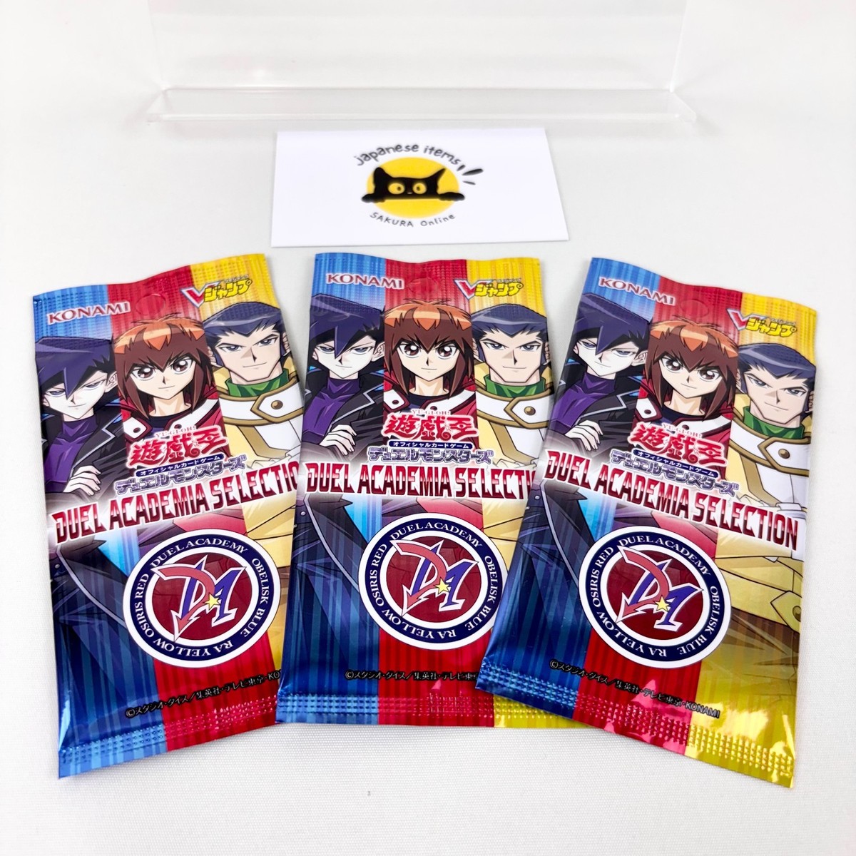 Yu-Gi-Oh Duel Academia Selection Pack V Jump Promo 3 Pack Set 2025