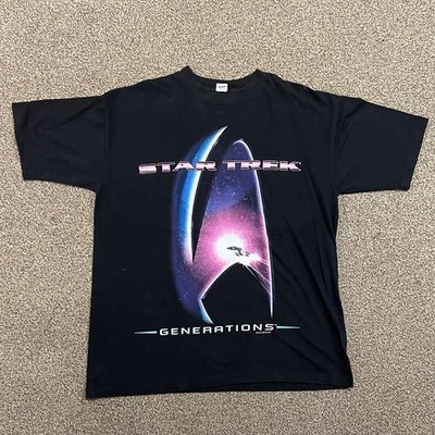 Size XL  - Vintage 1994 Star Trek Generations Tee V94 STG XL(PO) DRAKESWANG Pre-