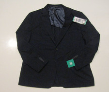 NWT Mens KENNETH COLE REACTION Blue Knit Blazer Stretch Comfort Jacket Sz Medium