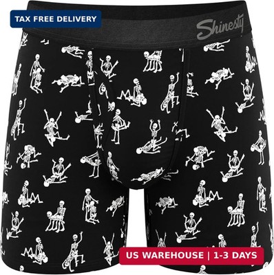 Shinesty Ball Hammock Boxer Brief - Pouch Underwear For Men with Fly