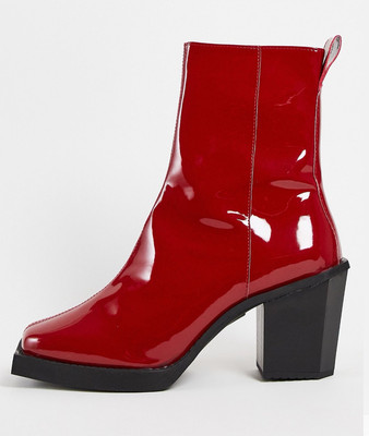 Asos Design Heeled Chelsea Ankle Boots ASOS DESIGN Heeled Chelsea