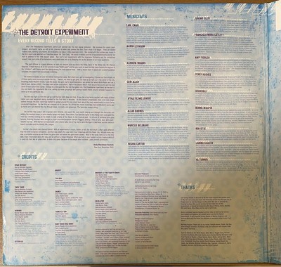 The Detroit Experiment 2LP Vinyl 2003 US Original Planet E PE