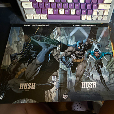 DC Comics The Legend of Batman: Hush Hardcover Part 1 & 2