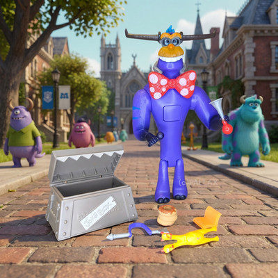 MONSTERS INC. HFB21 MONSTERS AT WORK - TALKING TYLOR TUSKMON / MATTEL 2021