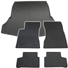 Gummi Kofferraumwanne Fußmatten für Mercedes CLA-Klasse C118 2019- Set Passform