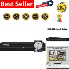 High-Definition 5MP 4-Kanal DVR mit 500GB HDD zur einfachen Überwachung