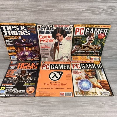 PC Gamer Magazine Lot Of 13 Issues 2015 Complete Set Volume Issue 261-273