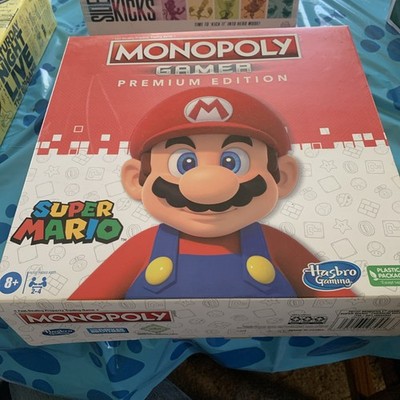 Monopoly Gamer Premium Edition Board Game Super Mario Nintendo Hasbro 