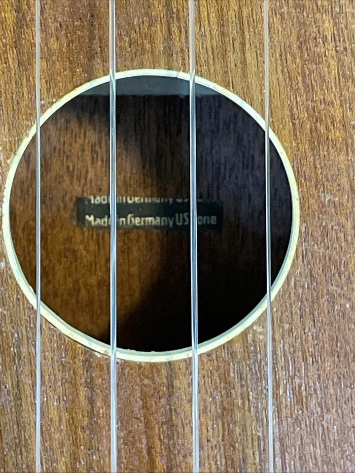 Ukulele Germany With Case And Book 1960s Vintage - Image 3 of 4