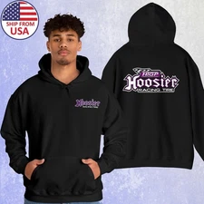 Hoosier Racing Tire Hoodie, Motorsport Graphic Shirt, Race Car Fan Gift