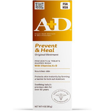 A D Original Diaper Rash Ointment Prevents  Treats 4 Ounce Pack of 1 
