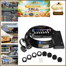 7 Way Trailer Plug With Junction Box Kit 4 Ft 48 Pure Copper 7 Pin Wiring