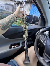 Noblet Metal Clarinet Open Hole Matte Finish Black/Silver MPN 3720A