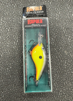 Rapala Trolls To Shad 10 Hot Steel TTS-10 Discontinued