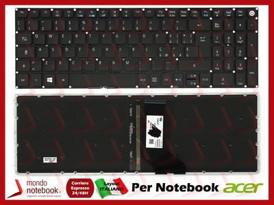 Clavier AZERTY Français Pour Acer Aspire - Modèle LV5T_A50B Noir - Neuf