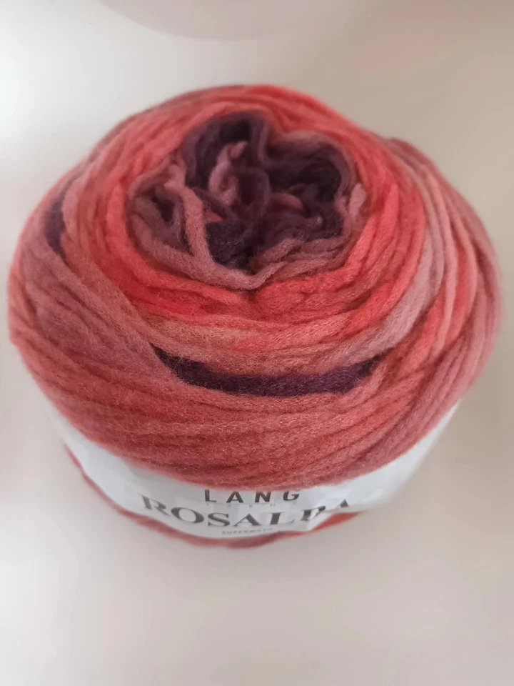 1x Lang Rosalba Fb009  Rosatöne Sehr Weich superwash farbverlauf  100gr 300m 