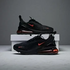 Nike Air MAX 270 Black red Men’s Comfort Exercise Limited Stock