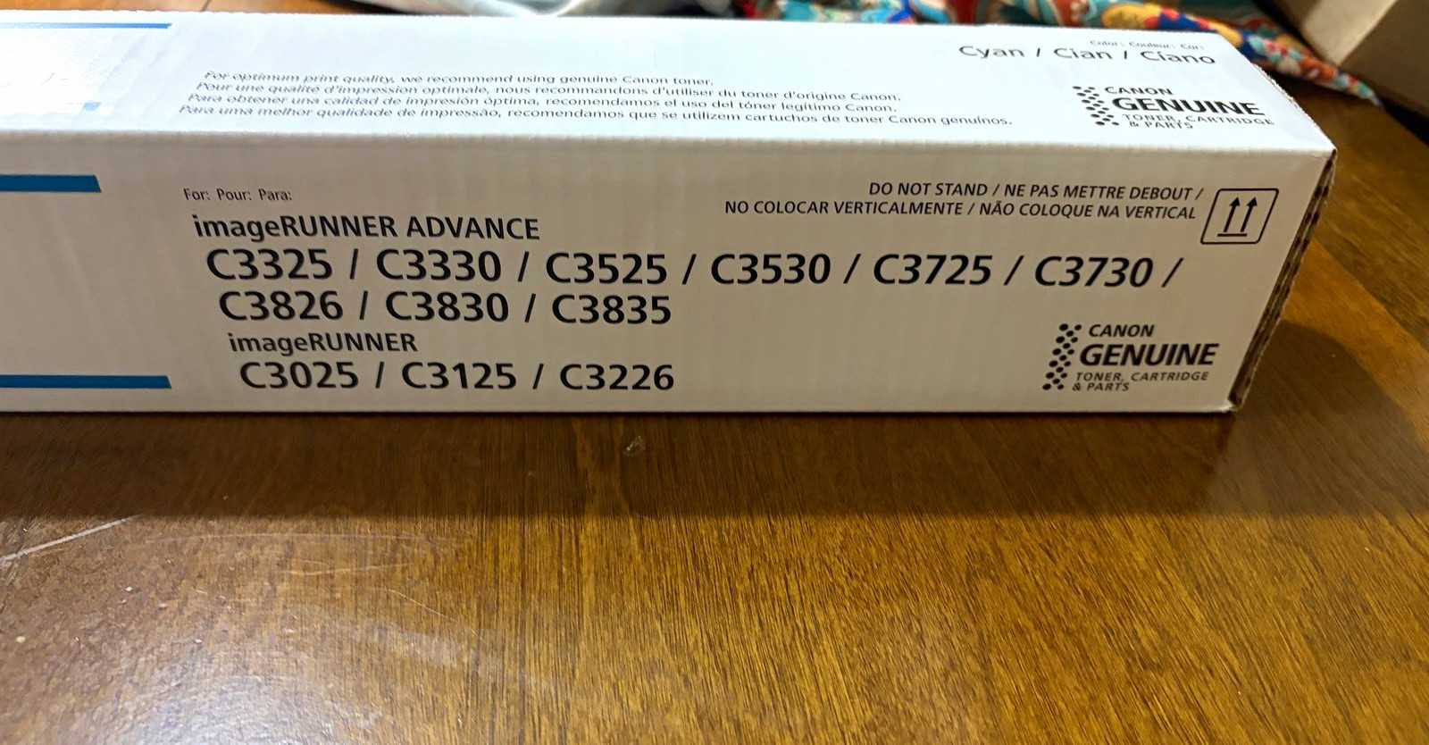 Canon GPR-53 Cyan Toner Cartridge Color Cyan MPN GPR-53 Model GPR-53