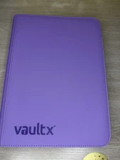 Vault X 9-Pocket Binder JUST PURPLE