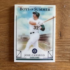 2024 Panini Boys of Summer - Jose Canseco #37 Blue /99