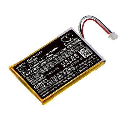 BATTERIE Li-Polymer 3.7V 700mAh Type P002080 For Alecto DVM-64 Baby Monitor