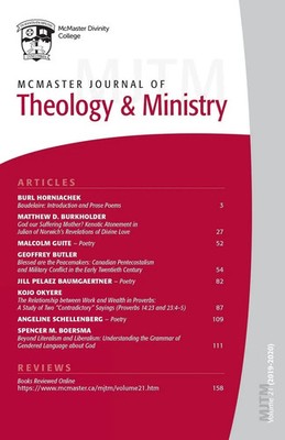 David J. Fuller | McMaster Journal of Theology and Ministry | Taschenbuch (2021)