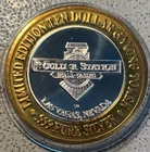 .999 Silver $10 Gaming Token Boulder Station Las Vegas Limited Edition
