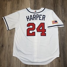 Bryce Harper Team USA Jersey Nike 2026 World Baseball Classic Home White
