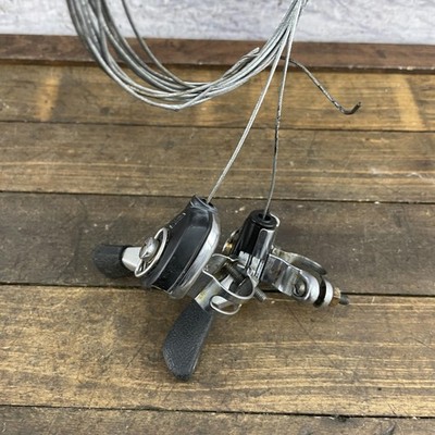 Vintage Shimano SL-MT50 Thumb Shifters 6 Speed Mountain Bike Japan