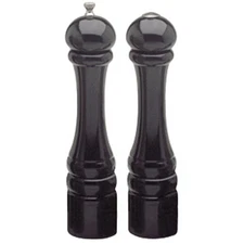 Chef Specialties 10502 10 Inch - 26cm ImperialEbony Pepper Mill Salt Mill Set