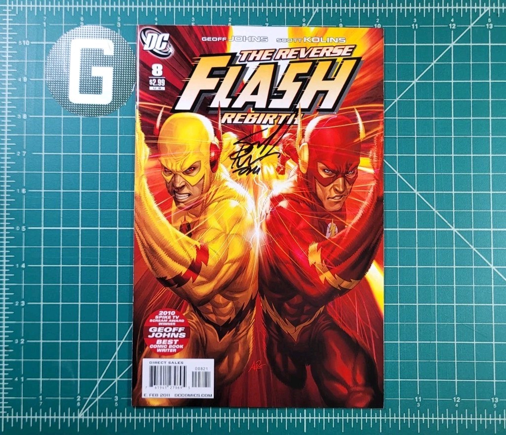 Reverse Flash Rebirth #8 (2009) 1:10 Artgerm Variant DC Comics