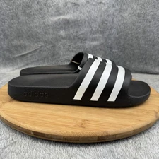Adidas Adilette Aqua Shoes Mens Size 9 Womens 10 Slides Shower Sandals