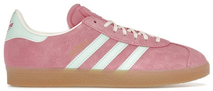 adidas gazelle silver green womens Buy adidas Originals Clear Pink Court Green Bliss Pink Gazelle C Sneakers