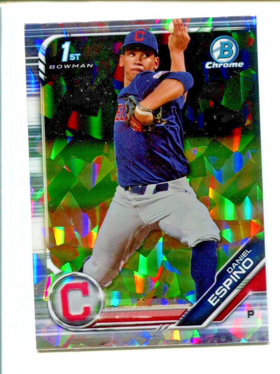 2019 Bowman Chrome Draft Sapphire Edition #BDC-27  Daniel Espino ⚾ 1st