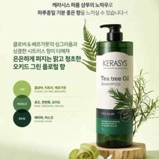 KERASYS HAIR CLINIC TEA TREE OIL SHAMPOO OIL CONTROL, FOR OIL HAIR AND SCALP