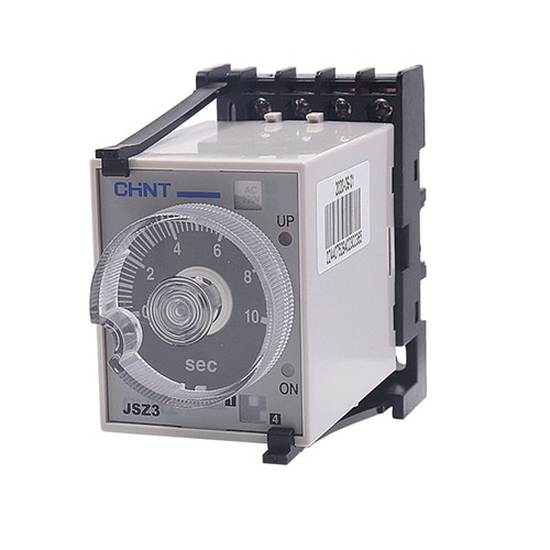 DC 24V AC 220V 380V Time Delay Relays Multi-range 0.05s-12 Hours On-delay JSZ3A - Picture 11 of 12