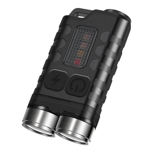 Mini COB Work Light Rechargeable LED Flashlight Portable Keychain Torch Lamp - Picture 16 of 24